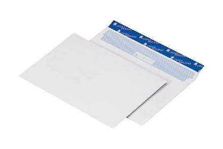 250 Enveloppes blanches C4 autocollantes 229 x 324 mm RAJA - JPG